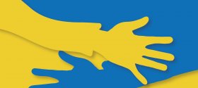 Flaga Ukrainy grafika