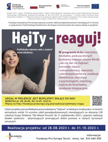 Plakat informacyjny